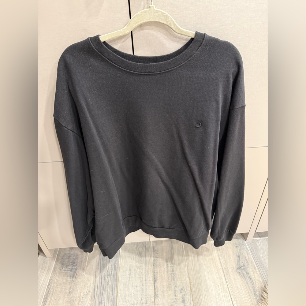 NWT Men’s Standard Cloth Black Crewneck Sweatshirt Size XL